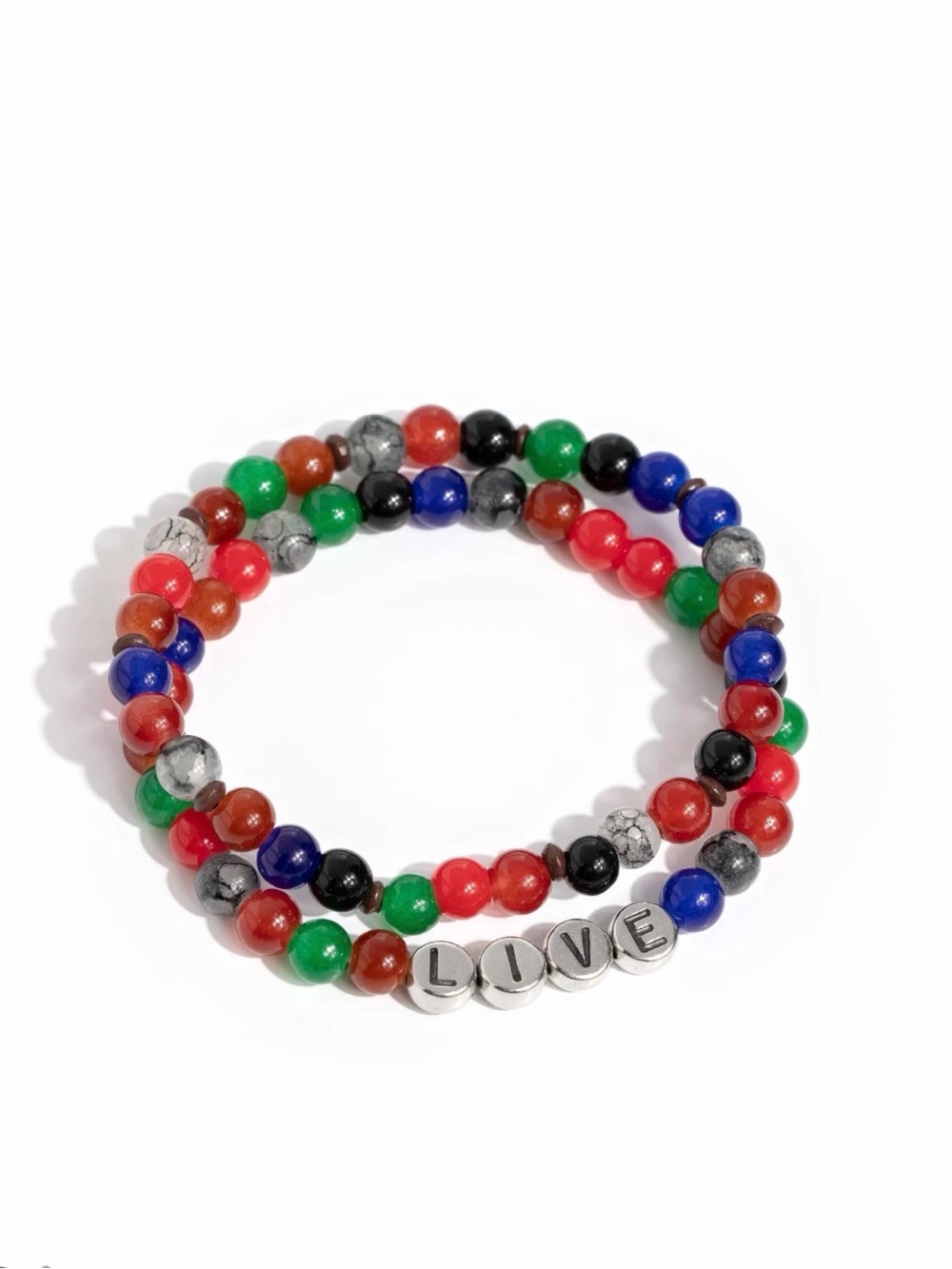 paparazzi Multicolor Beaded LIVE Wrap Bracelet